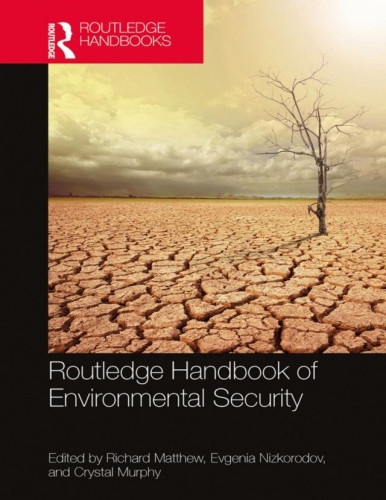 The volume outlines the defining theories, major policy and programming interventions, and applied research surrounding the relationship between the natural environment and human and national security. Through the use of large-scale research and ground-level case analyses from across the globe, it details how environmental factors affect human security and contribute to the onset and continuation of violent conflict. It also examines the effects of violent conflict on the social and natural environment and the importance of environmental factors in conflict resolution and peacebuilding.
Organized around the conflict cycle, the handbook is split into four thematic sections:
• Section I: Environmental factors contributing to conflict;
• Section II: The environment during conflict; 
• Section III: The role of the environment in post-conflict peacebuilding; and
• Section IV: Cross-cutting themes and critical perspectives. 
This handbook will be essential reading for students of environmental studies, human security, global governance, development studies, and international relations in general.
